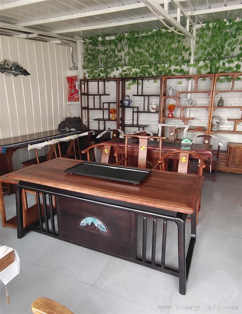全新實木茶桌